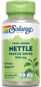 SOLARAY Nettle 리프 동결 건조, Veg 캡 (Btl-Plastic) 300mg | 100ct