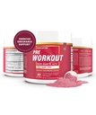 Beet Root & ACV의 필수 요소 PreWorkout 분말 | Superfood Energy Supplement & All-Natural Nitric Oxide Booster Plus Caffeine 30 서빙