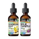 BIO KRAUTER Dandelion Tincture 2 Fl. Oz. & 우유 이틀 Tincture 2 Fl. Oz.