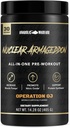 L-Citrulline, Beta Alanine Powder 및 Caffeine (오렌지 주스 - 30 서빙)를 가진 남자 & 여자를 위한 신진 대사 Warfare 핵 Armageddon 전 운동 분말 전 운동