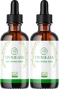 LIVORKA (2 팩) Tinniease Drops, Hearing Support, Tinni Ease Drops, Tinniease Ear Drops, 60 일 동안 2 병