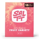 SALTT Electrolytes 분말 패킷, 과일 다양성 팩 (15 패킷) - 마그네슘, 칼륨, 나트륨, Trace Minerals - Vegan & Gluten Free - 여행 필수품 - 미국에서 만든