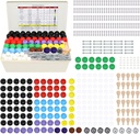 RELIANCER 분자 모형 장비, 419PCS 유기 분자 화학 세트 w/Atoms & Bonds의 화학 학습을 위한 구조 건물 장비, 교사를 위한 STEM 과학 장비, 학생, 젊은 과학자