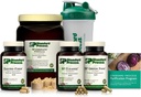 SP Complete - Detox & Liver Support - 건강한 몸 유지를위한 전체 식품 기반 섬유 키트 - 21 일 프로그램 - 바닐라