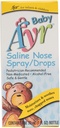 아기 Ayr Saline Nose 스프레이 / 드롭, 스프레이 병 1 Fl Oz (팩 1)