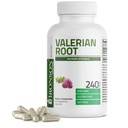 Bronson Valerian Root Capsules - Valerian Officinalis - Relaxation - Non-GMO, Soy-Free Gluten-Free, 240 채식 캡슐