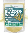 XPRS Nutra 유기 Bladderwrack 분말 (Fucus Vesiculosus) - Glowing 피부를위한 프리미엄 Bladderwrack 유기 분말 - Vegan 친절한 Bladderwrack 허브 면역 보충 (4 Ounce)