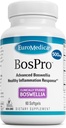 EuroMedica BosPro - Boswellia Serrata 추출물 보충교재 - 건강한 Lung 지원을 위한 규정식 보충교재 - 초본 보충교재 공식 - 60 Softgels