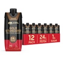 최적 영양 골드 표준 단백질 쉐이크, 24g 단백질, 음료 단백질 음료, 초콜렛, 11 Fl Oz, 12 카운트 (패키지 1) (패키지 May Vary)