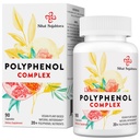 67,500 MG 폴리페놀 보충교재 - 나이 방위, 폴리페놀 Superfood, Quercetin, Resveratrol, 녹차, 식물 기초 & 에너지, 면역 지원, 90의 캡슐을 위한 강력한 산화 방지제 & 폴리페놀
