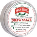 Amish Origins Drawing Salve Ointment, 4 oz Max Strength Fast Acting Draw Salve for Splinters, Boil, Bee Stings, Cyst, Anti Itch Cream, 미국