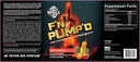 'Merica Labz F'N Pump'D Stimulant Free, Nitric Oxide,Fully Dosed, 펌프 PreWorkout Powder (20 서빙) (Fruit 칵테일)
