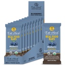 EatToHeal Blueberry Real Food Bar - 유기 단백질 바, 채식 식품, 건강한 글루텐 무료 단백질 식품 - 낮은 설탕 단백질 바, 비 GMO, 결코 구운되지 않는, 식물 기반 유기 스낵 - 즐길 수 공예