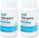 Klaire Labs SFI 건강 Vital-10 Probiotic - 면역 & 소화 지원 보충교재 5 억 CFU 10 Lactobacillus, Bifidobacterium & Streptococcus, Dairy-Free (100 캡슐, 2 팩)를 가진 Species