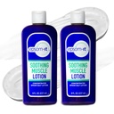 EPSOM-IT Soothing 근육 로션 - Epsom 소금 마그네슘 황산 크림 Arnica 근육 Stiffness, Topical Magnesium Lotion, 다리, 무릎 및 발, 8.0 oz에 대 한 안락 제공., 2-Pack