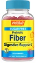 WellYeah Sugar Free Fiber Gummies for Adults (4g)|디제이티브 슈트 |Prebiotic Fiber Supplement | 60 개