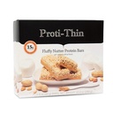 Proti-Thin Fluffy Nutter Protein Bar, 15g Protein, Low Calorie, 매우 낮은 Carb (VLC), 낮은 지방, 높은 섬유 스낵 바, KETO Diet Friendly, 이상적인 단백질 호환, 글루텐 성분 없음, 7 /Box