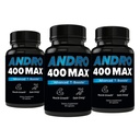 남성 및 여성을위한 Andro400 테스토스테론 지원 - Tongkat Ali, L-Arginine & L-Citrulline - 에너지, 활력 및 성능 - 180 캡슐, 180 일 공급