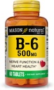 SON NATURAL 비타민 B6, 500 mg, 60 정제