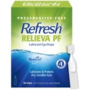 Relieva PF Lubricant Eye Drops for Dry Eyes, Preservative-Free, 0.01 Fl Oz Single-Use Containers, 30 카운트