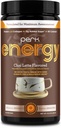 Perk Energy Original Chai Latte 맛 음료 분말 (20 인분) - 글루텐 프리, 땅콩 무료