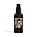 Derm Dude Biotin Beard Growth Spray for Men | 머리 성장을위한 Biotin & Bamboo Extract 공식화 | 더 두꺼운 Fuller Beard | 더 강한 건강에 대한 곰 성장, 비-그라쉬 Grooming- 1 oz