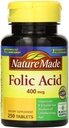 성격은 Folic 산 400 mcg 250 조사 (5 팩)를 만들었습니다