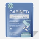 내각: 두통 기복을 위한 500mg Acetaminophen, Toothaches, Sore 목, 및 Fever 흡진기, 120의 정제 (충전)