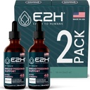 E2H Breastfeeding 보충교재와 Lactation 지원 - 액체 Lactation 보충교재 - Fenugreek, 우유 이틀, Fennel 및 더 많은 것을 포함합니다 - 알콜 없음 - 채식주의자 - (2개의 병)
