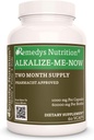 Remedy의 영양 Alkalize Me Now | 1,000 mg, 60 Vegan 캡슐 초본 다이어트 보조제 | 2 개월 공급