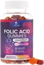 여성 785 mcg, 엄마 & 아기를 위한 필수 Prenatal 비타민, Vegan Folic 보충교재 거미, 매일 비타민 B9 여분 힘 Folate를 위한 Folic 산 Gummies, 임신 후에 - 120 Gummies