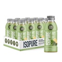 Isopure Zero Carb 32g Clear Protein Ready-to-Drink, Whey Protein Isolate, 녹차, 12 팩 (패키지 May Vary)