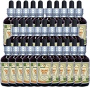 Qiang Huo, Notopterygium (Notopterygium Incisum) Tincture, 건조 뿌리 액체 추출 (브랜드 이름: HerbalTerra, Proudly Made in USA) 30x2 fl.oz (30x60 ml)