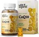 야생 & 유기 CoQ10 Gummies - Ubiquinone를 가진 Vegan CoQ10 200mg 산화 방지제 보충교재 - Coenzyme Q10-60 비 GMO Pectin Chewable를 가진 자연적인 에너지와 초점 Gummies