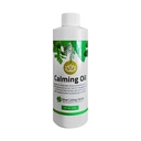 Silver Lining Herbs Calming Oil for Horses – 코코넛 오일과의 모든 자연 정유 혼합 – 도움 Relax Anxious, Restless & High-Strung Horses – 8 oz