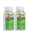 SaltStick Fastchews 60 조사 Electrolyte 보충 스티어리 레몬 Lime 2 팩 (120 총 정제)