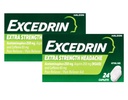 Excedrin 여분 힘 - 24의 모자, 2의 팩