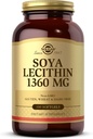 Solgar SOYA Lecithin 1360 mg - 100 Softgels - Choline의 소스 - 글루텐 & Dairy 무료 - 100 서빙