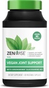 Zenwise 건강 인증 Vegan 관절 지원 보충교재 - Glucosamine HCl, Turmeric 및 Boswellia 추출물 - Bone Health + Joints-Magnesium & Vitamin D (Cholecalciferol로 D3) - 60 캡슐 지원