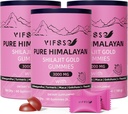 Shilajit Gummies, 3000 Mg Shilajit Ashwagandha, 남성과 여성을위한 Turmeric Sugar-Free Gummies, Shilajit Supplement, 에너지를위한 비 GMO 자연 Shilajit, 180 Gummies