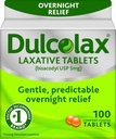 변비를위한 Dulcolax 5 mg Laxative 정제 - 100 ea