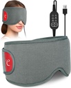 Comfytemp는 건조한 눈, USB 착용할 수 있는 눈 난방 패드, Sinus 두통 Migraine 기복 가면, 3 열과 시간 조정을 가진 눈을 위한 온난한 압착기를 가열했습니다