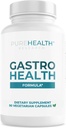 PUREHEALTH RESEARCH Gastro 건강 공식 - 산성 Reflux를 위한 자연적인 Alginate - Heartburn & Indigestion를 위한 DGL 보충교재 - Artichoke로, Rhodiola Rosea, Hyaluronic 산, Quince & 더 많은 것 - 90의 캡슐