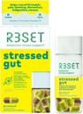 R3SET 스트레스 Gut Prebiotic 매일 Gut 건강, Heartburn, Bloating, 가스 - 여성 + 남성을위한 Complement Probiotics - 생강, Licorice 뿌리, 유기 버섯 혼합, 자연, 28 개
