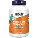 지금 음식 보충교재, 칼륨 Gluconate 99mg의 삼기 위하여 Easier, 정유 *의 250의 정제