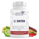 CL 스위치 – 심장 웰빙 보충 – 정상 범위에서 건강한 콜레스테롤 수준 및 혈압 이미 지원* – Citrus Bergamot, Berberine, 빨간 효모 쌀 – 60 캡슐
