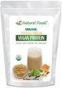 Z 자연적인 음식 유기 바닐라 크림 Vegan 단백질 분말, 바닐라 맛있은 Vegan 단백질 보충교재, 모든 자연적인, Vegan, 비 GMO, 1개 lbs