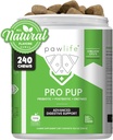 개를위한 Probiotics - 설사 릴리프, Gut 건강 지원, 변비 완화, 소화 건강 지원 - Vet 권장 개 Probiotics - 240 개 사랑 - 호박 맛