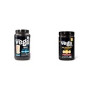 Vega 프리미엄 스포츠 Protein Vanilla Protein Powder, Vegan, Non GMO & Sport Pre-Workout Energizer, Strawberry Lemonade - 사전 운동 분말
