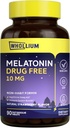 Melatonin 10 mg의 자연적인 딸기 풍미, 쉬운 주름을 잡은, 야간 나머지, 마음 달력, 90의 탭